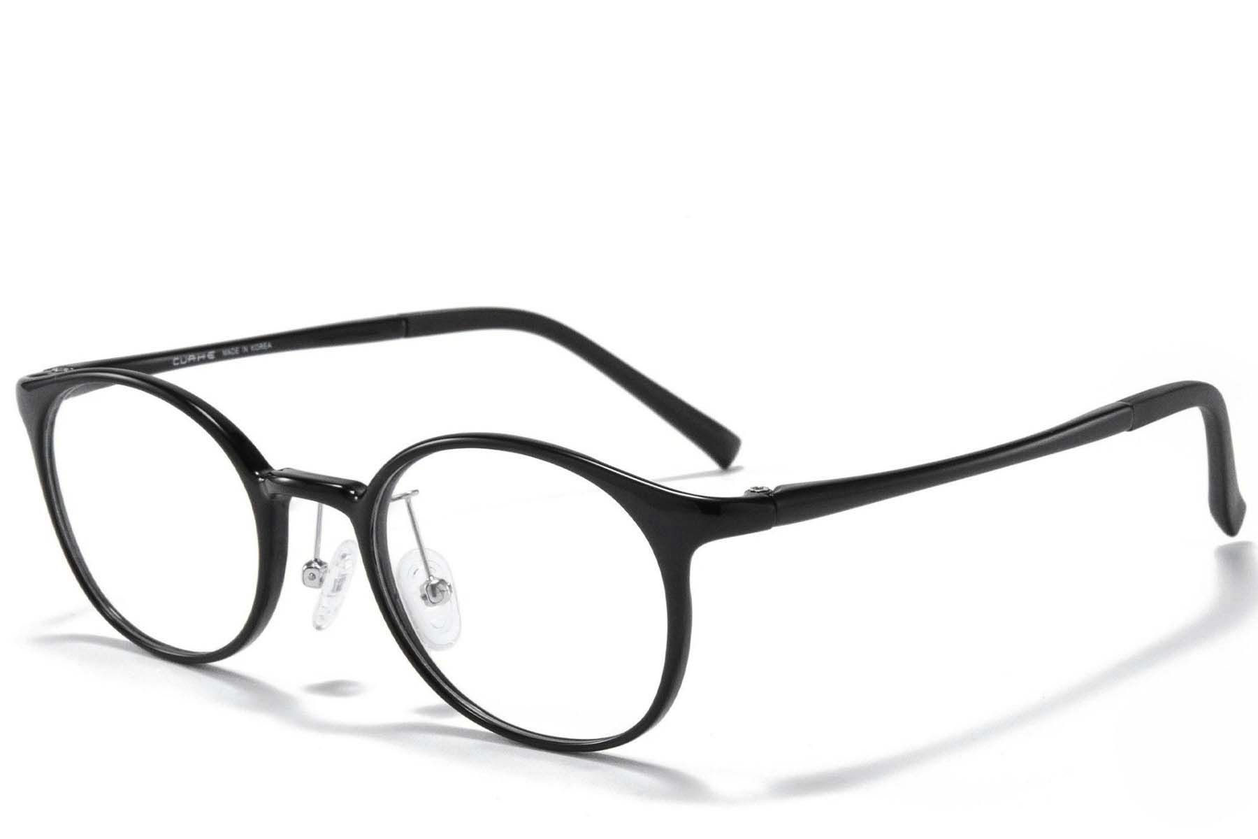 Oval Black Ultem Glasses #BS1025-0232