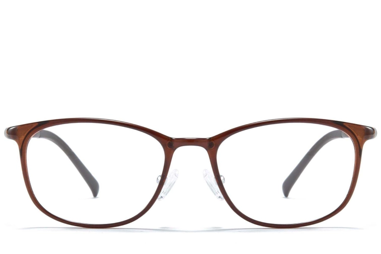 Rectangular Brown Ultem Glasses #BS1025-0235