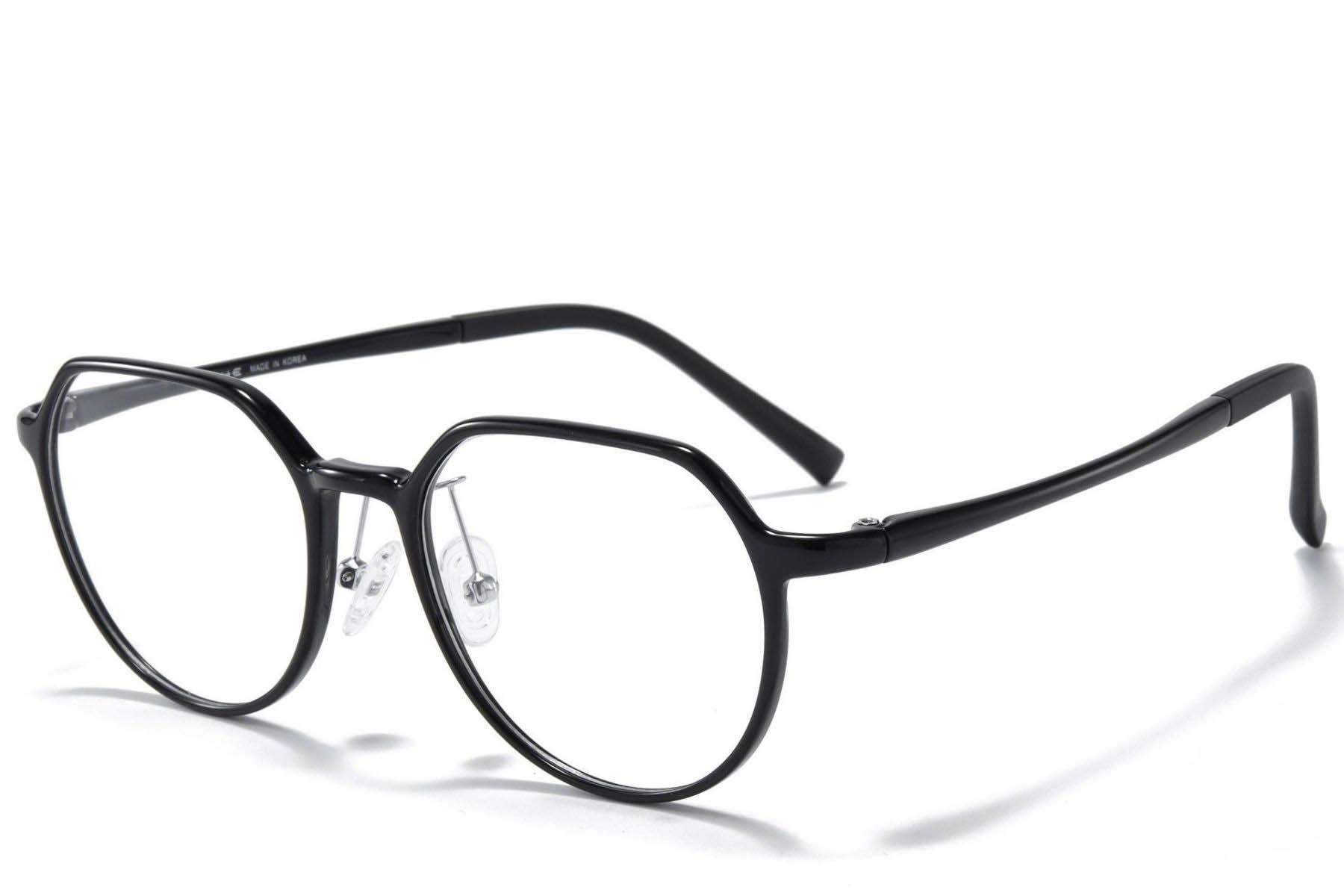 Geometric Black Ultem Glasses #BS1025-0241