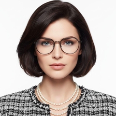 Gafas Ultem geométricas grises #BS1025-0245