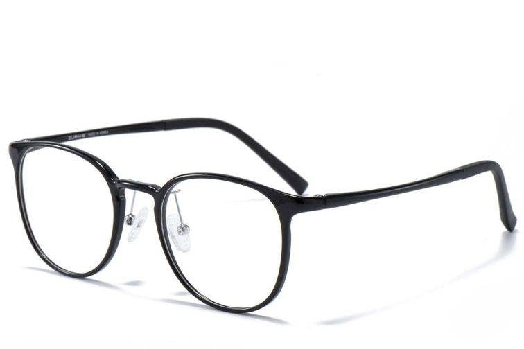 Oval Black Ultem Glasses #BS1025-0248