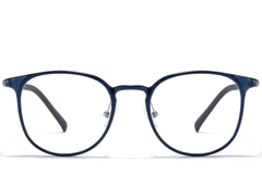 Oval Blue Ultem Glasses #BS1025-0250