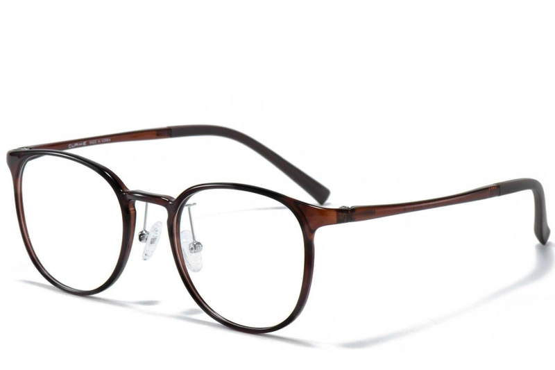 Oval Tortoiseshell Ultem Glasses #BS1025-0254