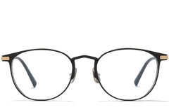 Oval Golden Metal Glasses #BS1025-0261