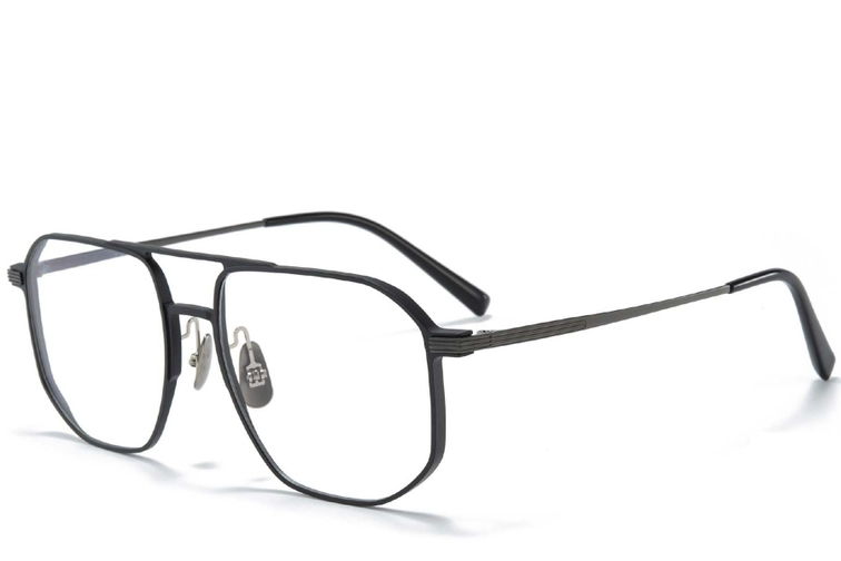 Aviator Copper Metal Glasses #BS1025-0273