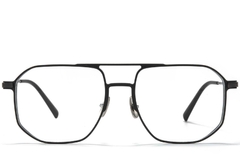 Aviator grijze metalen bril #BS1025-0273