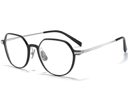 Geometric Silver Metal Glasses #BS1025-0298