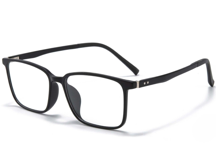Rectangular Black TR90 Glasses #BS1025-0350