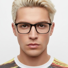 Rectangular Black TR90 Glasses #BS1025-0353