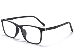 Gafas rectangulares negras TR90 #BS1025-0354