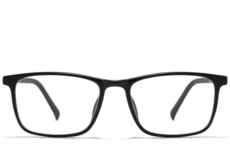 Rectangular Black TR90 Glasses #BS1025-0355