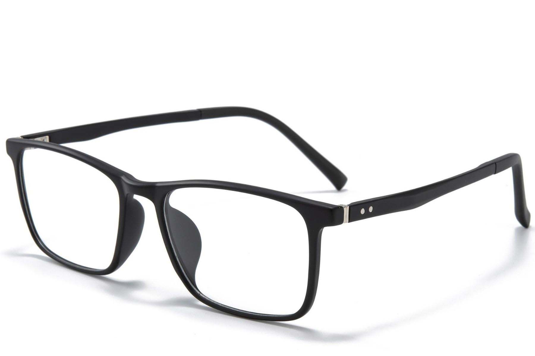 Gafas rectangulares negras TR90 #BS1025-0356