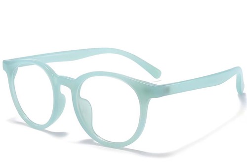Round Green TR90 Glasses #BS1025-0357