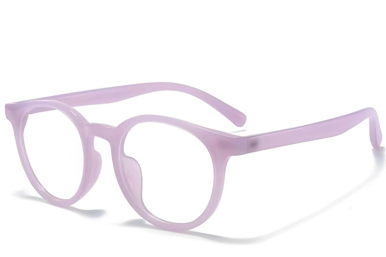Round Purple TR90 Glasses #BS1025-0358
