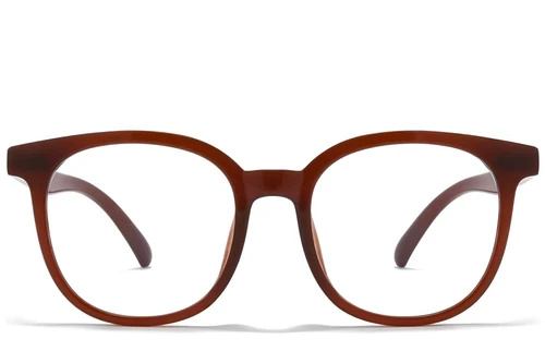 Oval Red TR90 Glasses #BS1025-0367