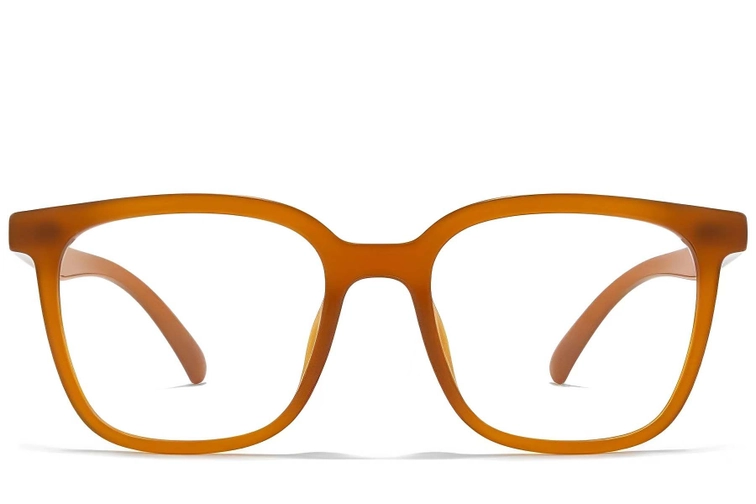 Rectangular Orange TR90 Glasses #BS1025-0373