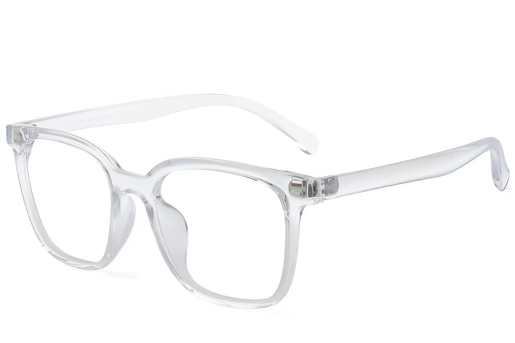 Rectangular Transparent TR90 Glasses #BS1025-0378