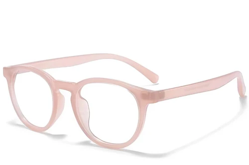 Oval Pink TR90 Glasses #BS1025-0381