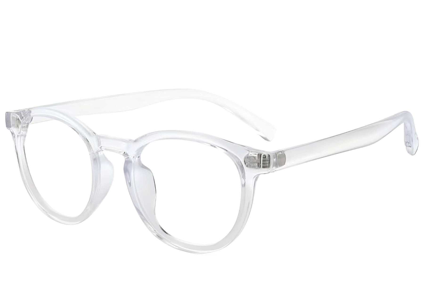 Ovale transparente TR90-Brille #BS1025-0384
