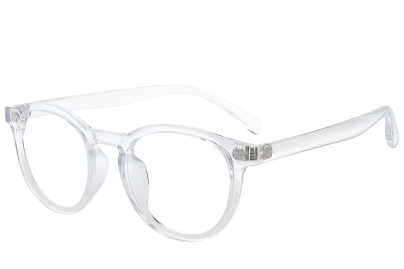 Oval Transparent TR90 Glasses #BS1025-0384
