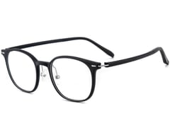 Oval Black Ultem Glasses #BS1025-0396