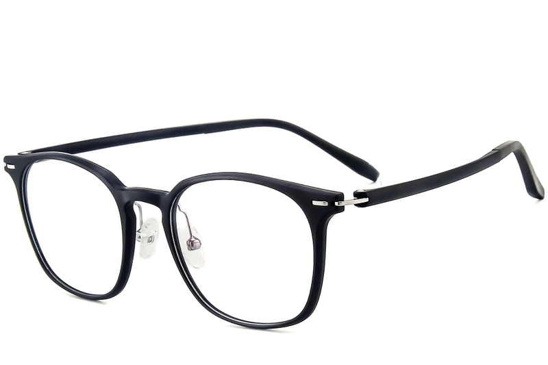 Rectangular Black Ultem Glasses #BS1025-0401