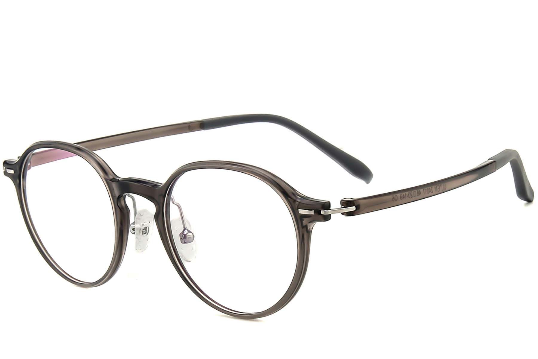 Oval Grey Ultem Glasses #BS1025-0419