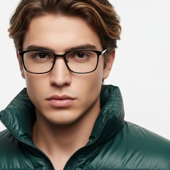 Rectangular Black Ultem Glasses #BS1025-0436