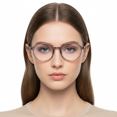 Lunettes rondes violettes Ultem #BS1025-0444