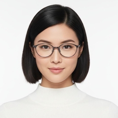 Oval Grey Ultem Glasses #BS1025-0447