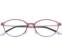 Oval Purple Ultem Glasses #BS1025-0450