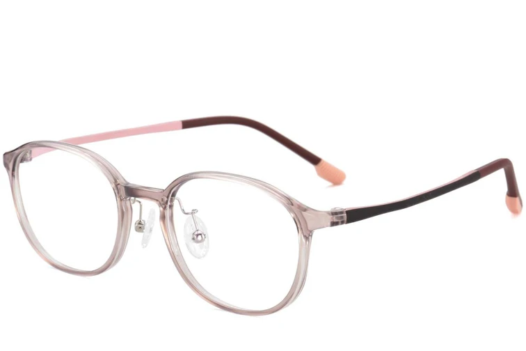Oval Pink Ultem Glasses #BS1025-0455