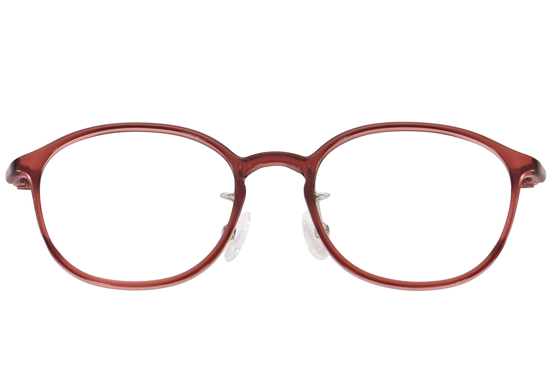 Oval Red Ultem Glasses #BS1025-0454
