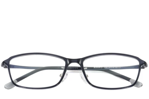 Lunettes rectangulaires grises Ultem #BS1025-0458