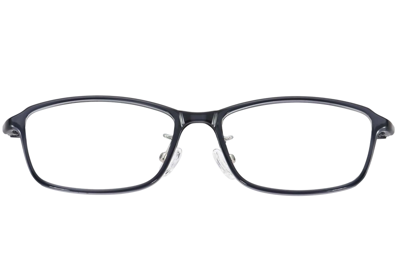 Rectangular Blue Ultem Glasses #BS1025-0459