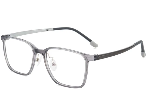 Lunettes rectangulaires grises Ultem #BS1025-0468