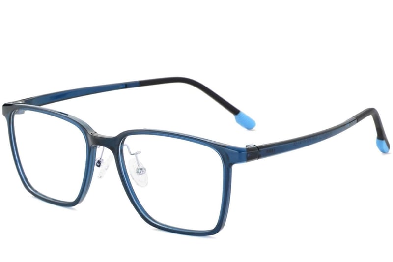 Gafas Ultem azules rectangulares #BS1025-0469