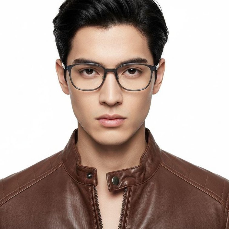 Oval Green Ultem Glasses #BS1025-0474