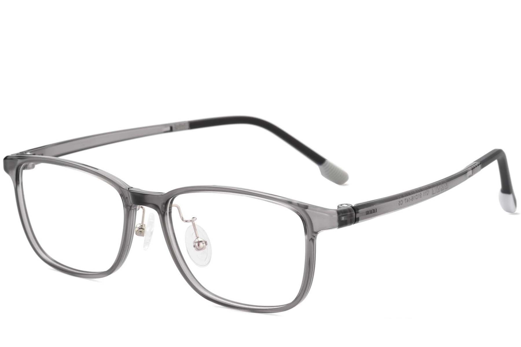 Gafas rectangulares Ultem grises #BS1025-0483