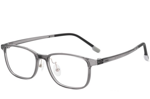 Rectangular Grey Ultem Glasses #BS1025-0483