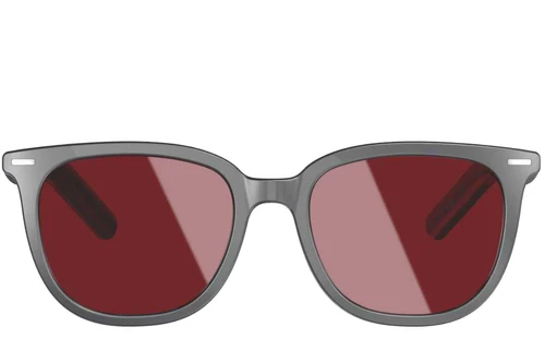 AG11 Red TR90 Electrochromic Smart AI Sunglasses #BS1223-0003