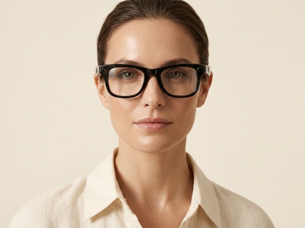 Lunettes intelligentes IA AG18 noires TR90 #BS1223-0004