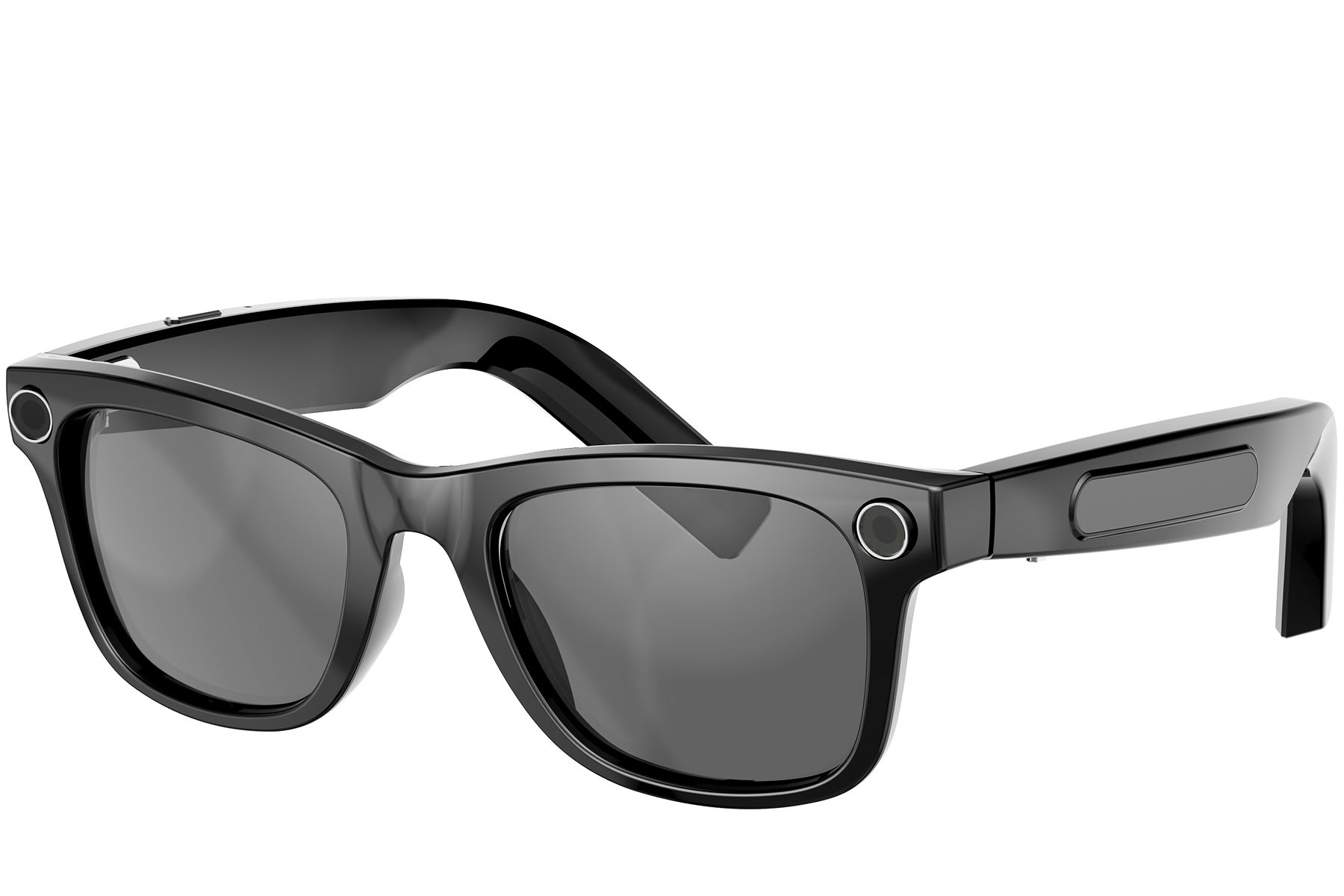 AG18 Black TR90 Smart AI Sunglasses #BS1223-0005