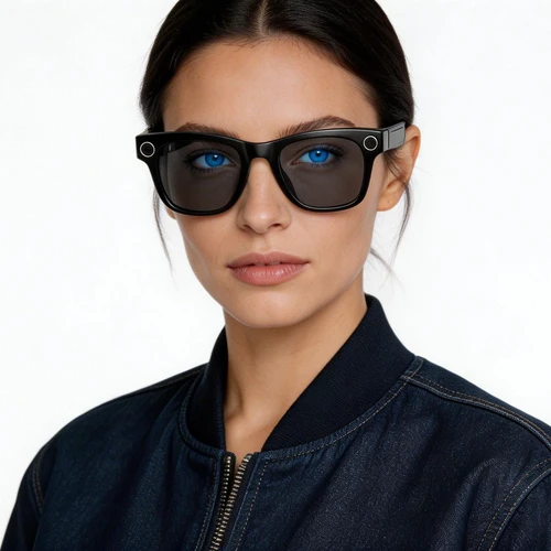 AG18 Black TR90 Smart AI Sunglasses #BS1223-0005