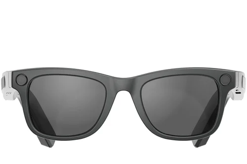 Lunettes de soleil intelligentes AG18 noires TR90 IA #BS1223-0005
