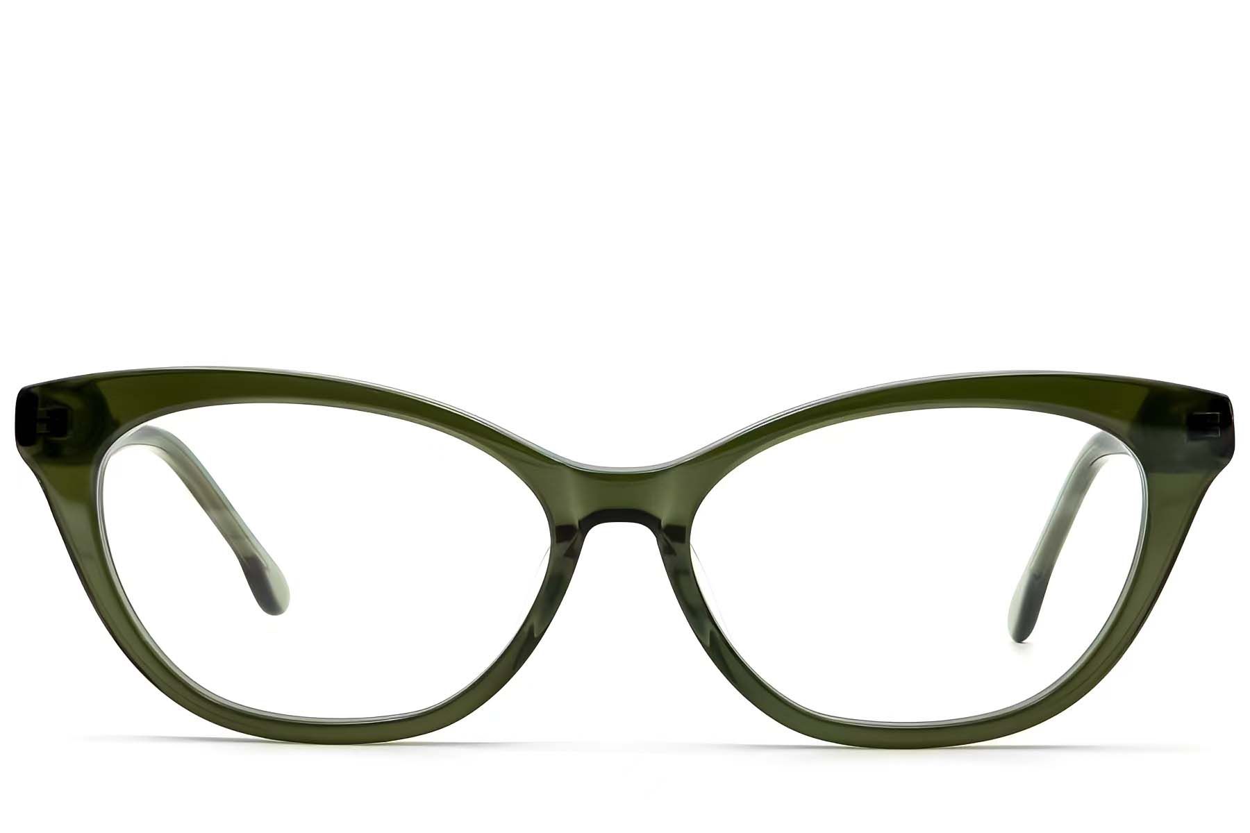 Butterfly Green Acetate Glasses #BS1224-0006
