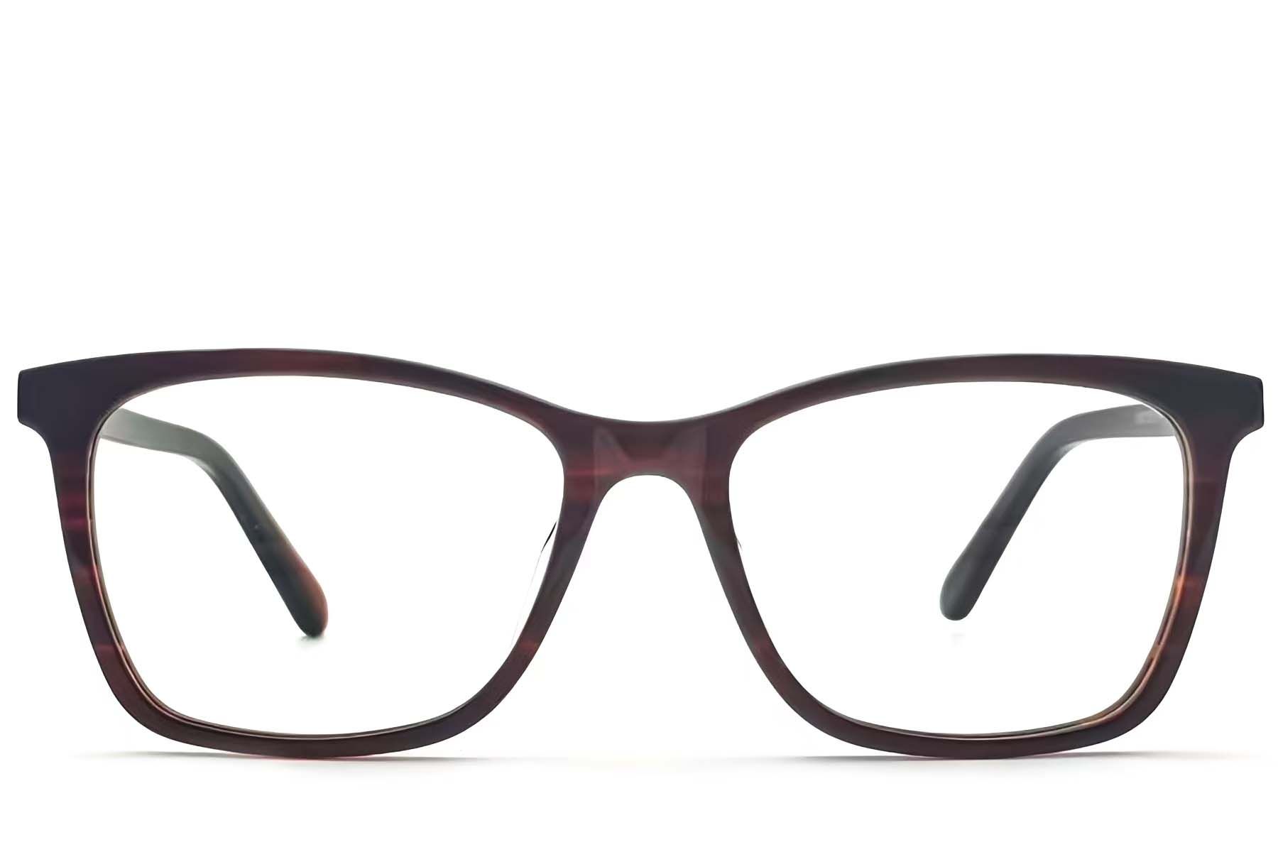 Butterfly Red Acetate Glasses #BS1224-0015