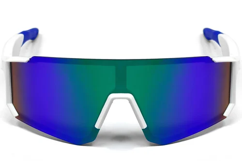 Occhiali da sole sportivi intelligenti QY Pro1 in plastica verde irregolare #BS1611-0002