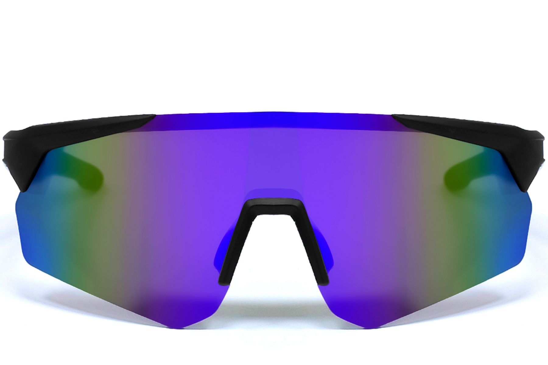 QY Pro2 Irregular Purple Plastic Smart Sport Sunglasses #BS1611-0006