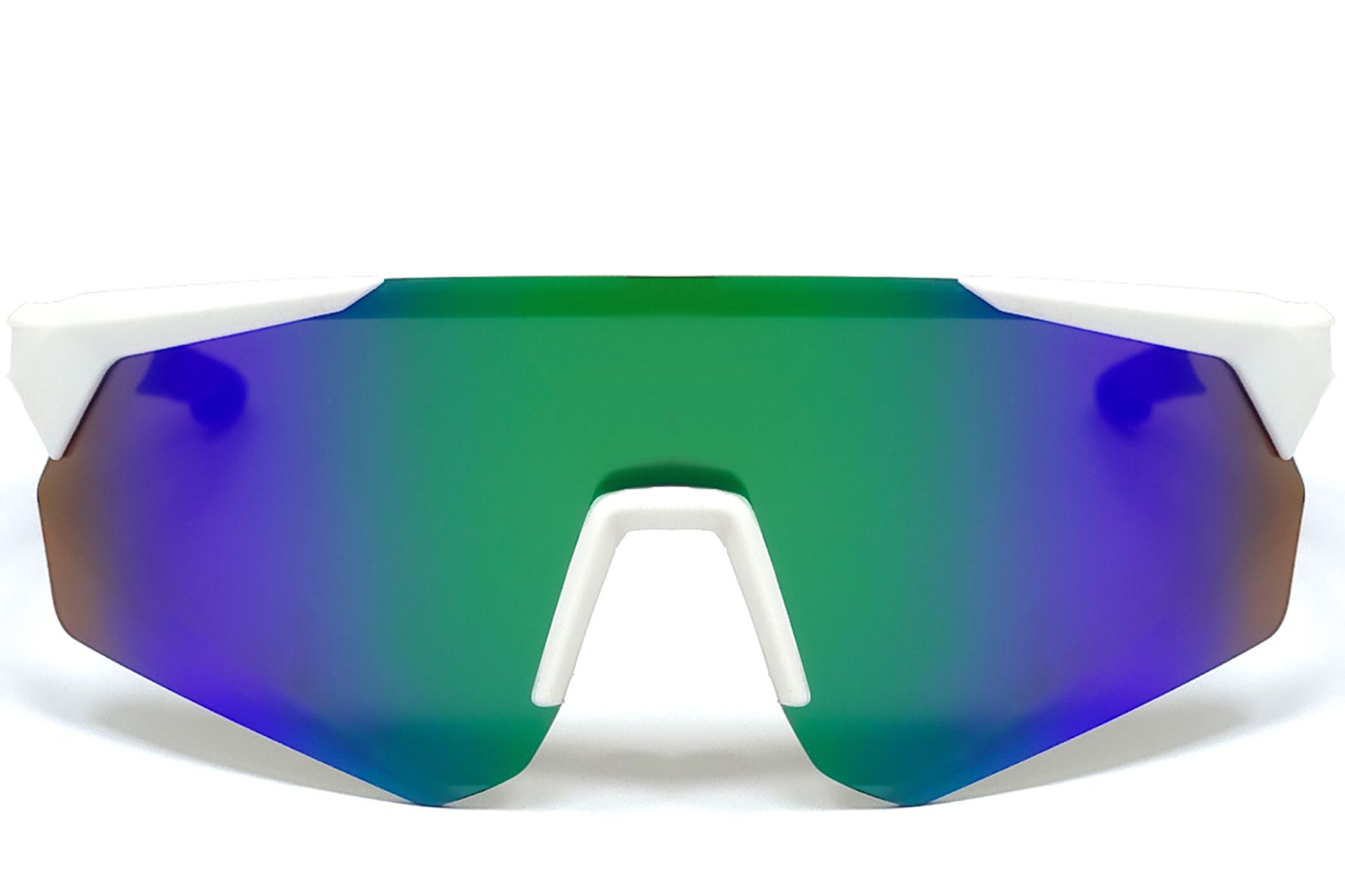 QY Pro2 Irregular Green Plastic Smart Sport Sunglasses #BS1611-0008